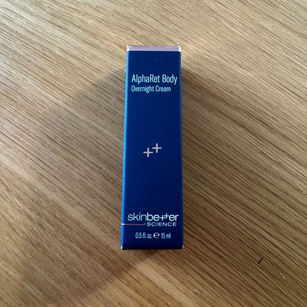 Skinbetter science AlphaRet body Overnight Cream 0.5oz brand new sealed